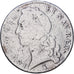 Francia, Louis XV, Écu au bandeau, 1758, Paris, Plata, BC+, Gadoury:322