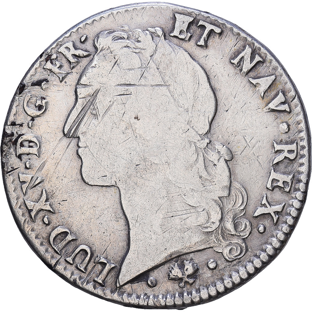 Frankreich, Louis XV, Écu au bandeau, 1766, Bayonne, Silber, S, Gadoury:322