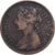 Royaume-Uni, Victoria, Half Penny, 1889, Londres, Bronze, TB+, KM:754
