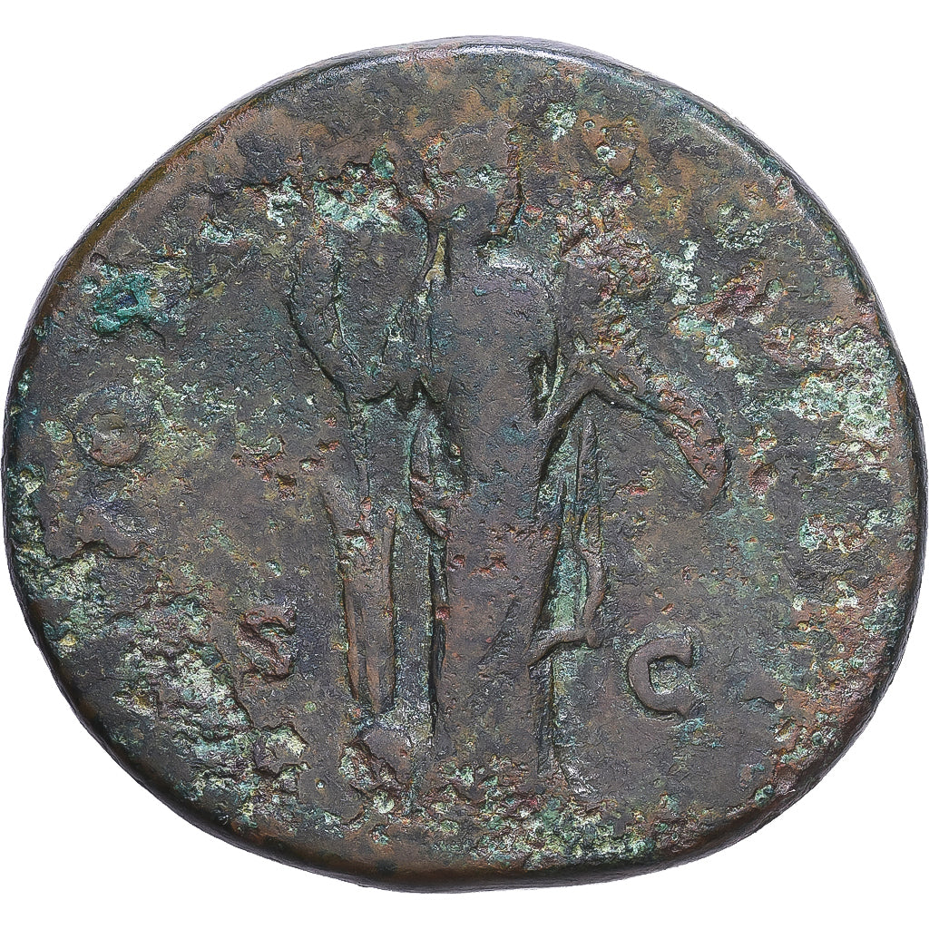 Roman Empire, Antoninus Pius, Sestertius, 151-152, Rome, Bronze, VF(20-25)