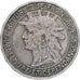 Gwadelupa, 1 Franc, 1921, Cupronickel, EF(40-45), KM:46