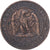 Francia, Napoleon III, 10 Centimes, 1855, Rouen, Bronce, MBC, Gadoury:248