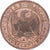 Francja, Napoleon III, 2 Centimes, 1855, Paris, Brązowy, AU(55-58), Gadoury:103