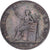 França, Monneron de 2 Sols, 1791 / AN 3, Birmingham, Cobre, VF(30-35)