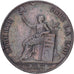 Francia, Monneron de 2 Sols, 1791 / AN 3, Birmingham, Cobre, BC+, Gadoury:103