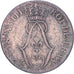 Guinea francese, Louis XVIII, 10 Cent, 1818, Paris, Biglione, B+, Lecompte:30