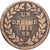 Frankrijk, Louis XVIII, 1 Décime, 1815, Strasbourg, Bronzen, FR, Gadoury:196c