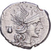 Roman Republic, Pompeia, Denarius, 137 BC, Rome, Silver, EF(40-45)