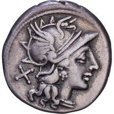 Roman Republic, Afrania, Denarius, 150 BC, Rome, Argento, BB, Crawford:206/1