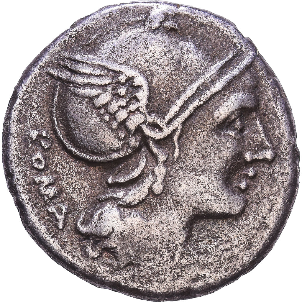 Roman Republic, Flaminia, Denarius, 109-108 BC, Rome, Silber, SS, Crawford:302/1