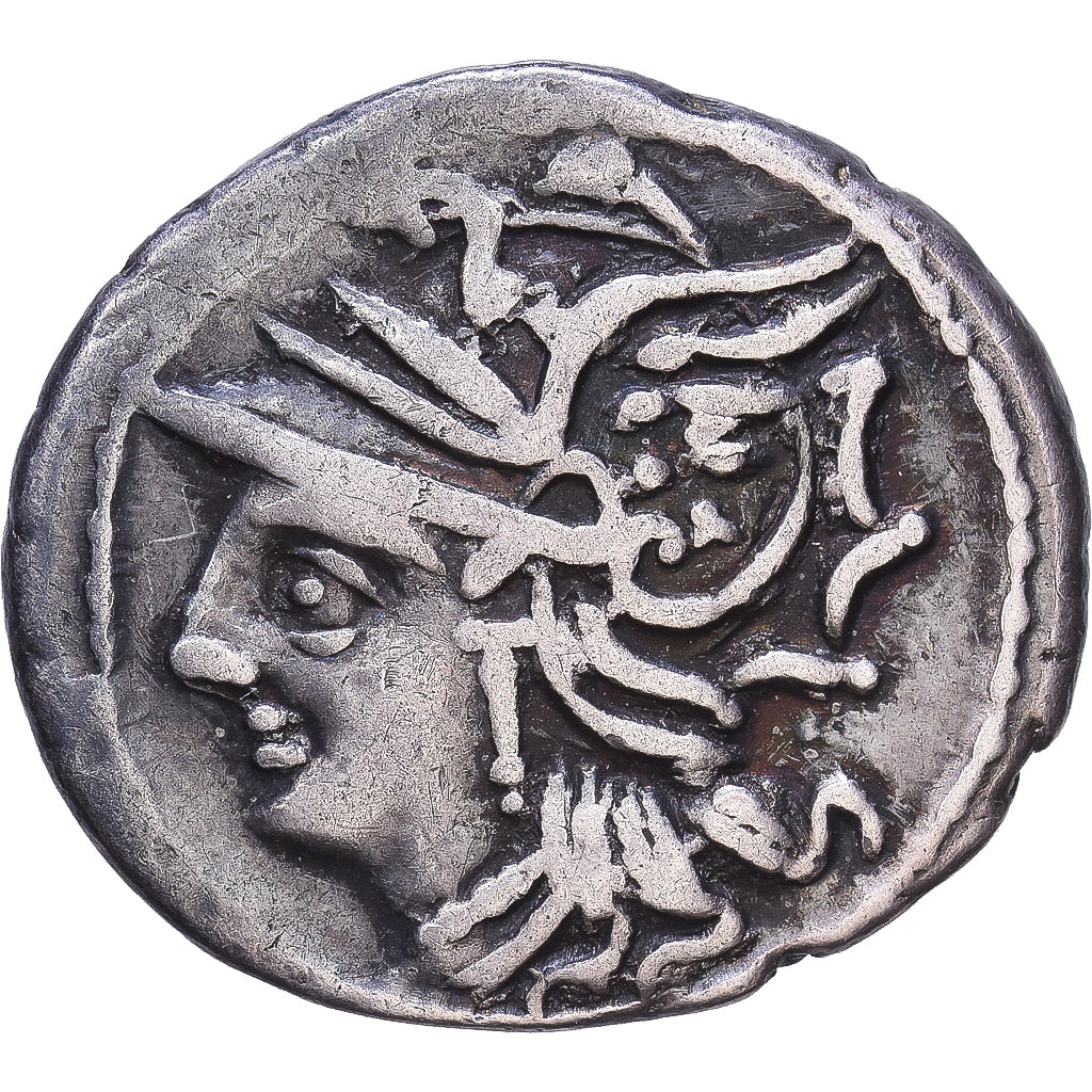 Roman Republic, Appuleia, Denarius, 104 BC, Rome, Zilver, FR+, Crawford:317/3b
