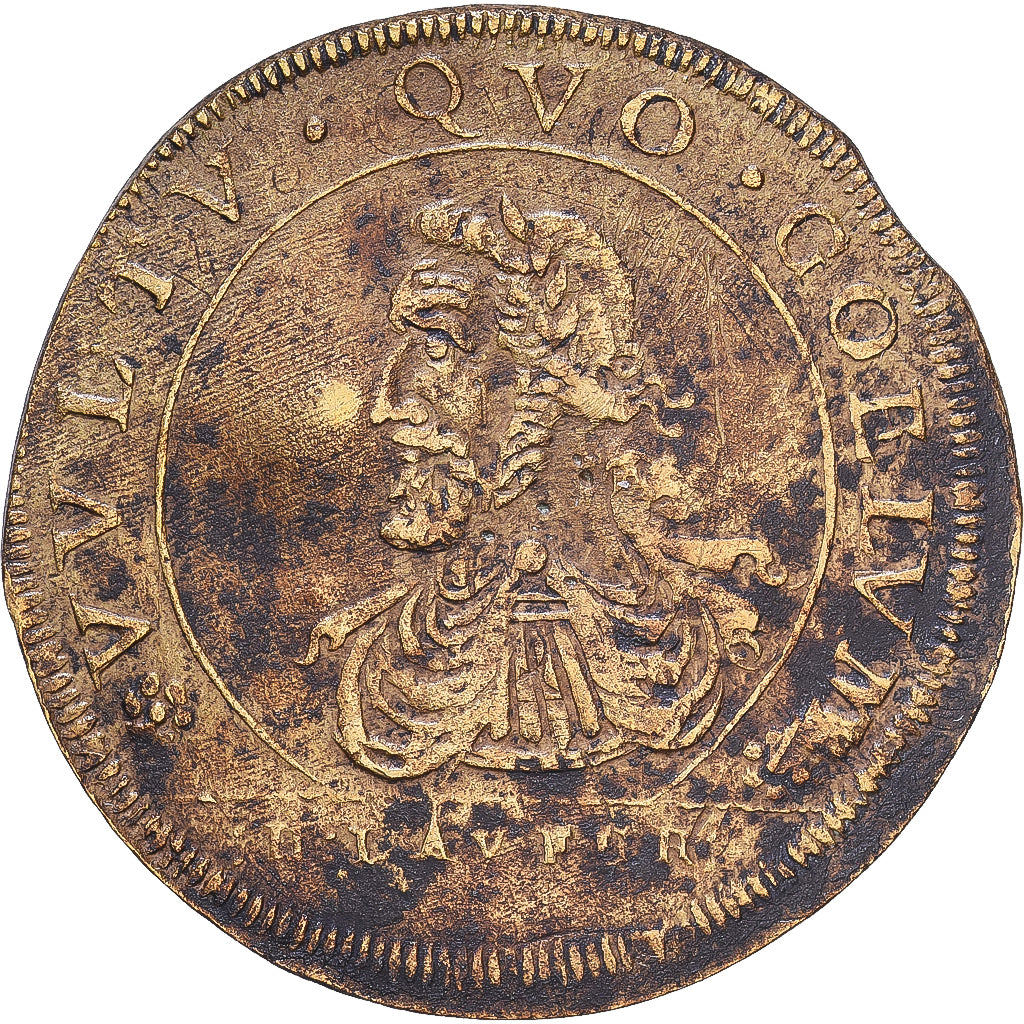 Frankrijk, Token, Henri IV, Nuremberg, 1607, Tin, ZF, Feuardent:11906