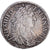 France, Louis XIV, 1/2 Écu au buste juvénile, 1672, Rennes, Silver, VF(30-35)