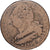 France, Louis XVI, 2 Sols, 1793 / AN 5, Strasbourg, Contremarque, Bronze, B+