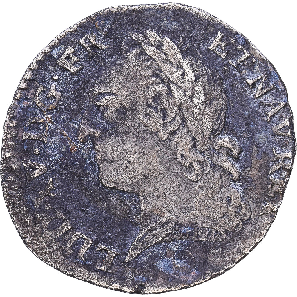 Frankreich, Louis XV, 1/10 Ecu à la vieille tête, 1773, Metz, Silber, S+
