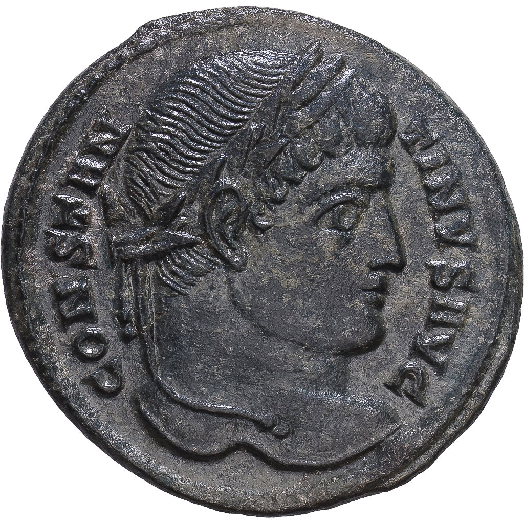 Roman Empire, Constantine I, Nummus, 323-324, Treveri, Bronce, MBC+, Cohen:487