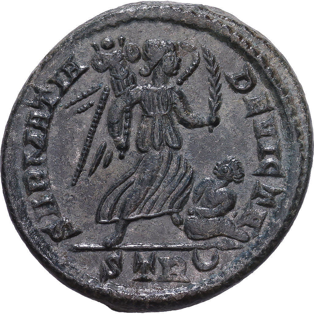Roman Empire, Constantine I, Nummus, 323-324, Treveri, Bronce, MBC+, Cohen:487