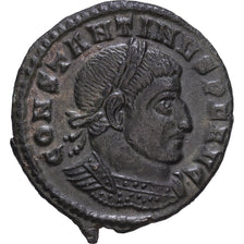Roman Empire, Constantine I, Follis, 312-313, Ticinum, Bronze, SS+, RIC:128