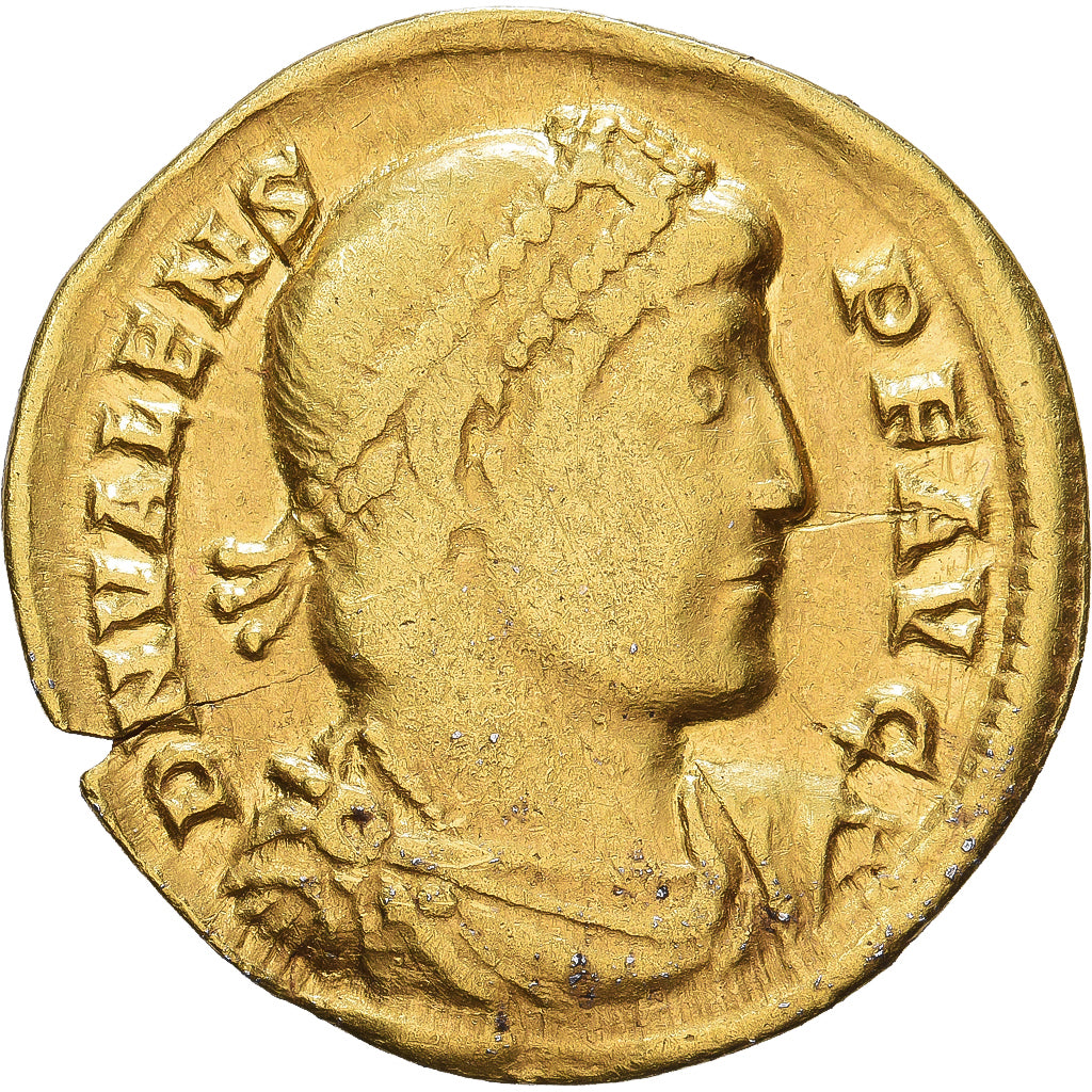 Roman Empire, Valens, Solidus, 364-367, Nicomedia, Złoto, VF(30-35), RIC:2d