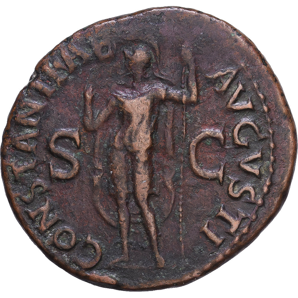 Roman Empire, Claudius, As, 41-50, Rome, Brązowy, EF(40-45), RIC:95