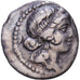 Roman Republic, Julius Caesar, Denarius, 47-46 BC, Military mint, Silber, S+