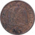 Frankreich, Napoleon III, 1 Centime, 1856, Rouen, Bronze, SS, Gadoury:86