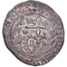 Frankreich, Louis XI, Blanc à la couronne, 1461, Angers, Billon, SGE+