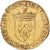 Francia, François Ier, Écu d'or au soleil, après 1519, Lyon, 5e type, Oro
