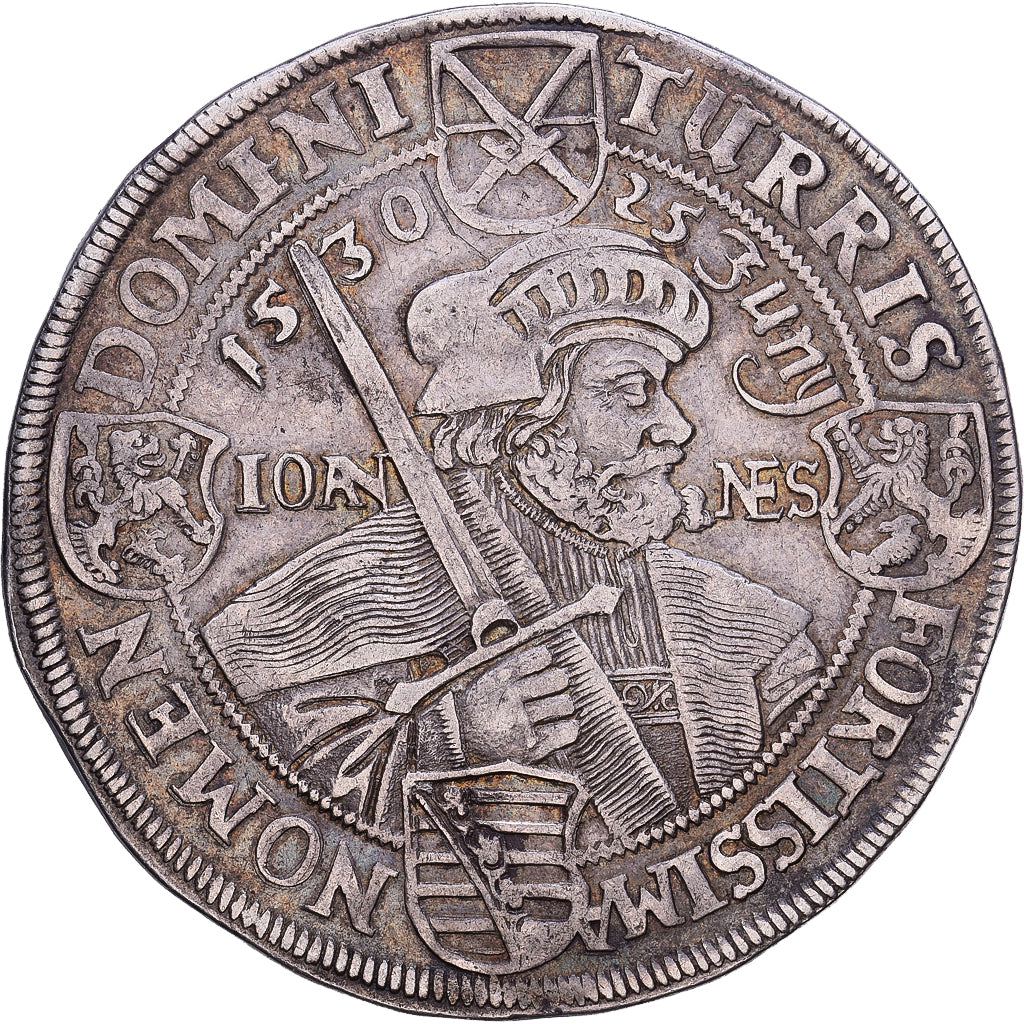 Electorate of Saxony, Johann Georg I, Thaler, Centennial of Augsburg Confession