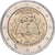 Nederland, 2 Euro, Treaty of Rome, error off center strike, 2007, Utrecht