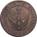Grecja, John Kapodistrias, 5 Lepta, 1828, Aegina, Miedź, VF(30-35)