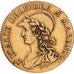Piedmontese Republic, 20 Francs, an 9 (1800), Turin, Gold, EF(40-45), KM:5
