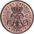 French Colonies, Louis XVIII, 5 Centimes, 1824, Paris, ESSAI, Bronze, AU(55-58)