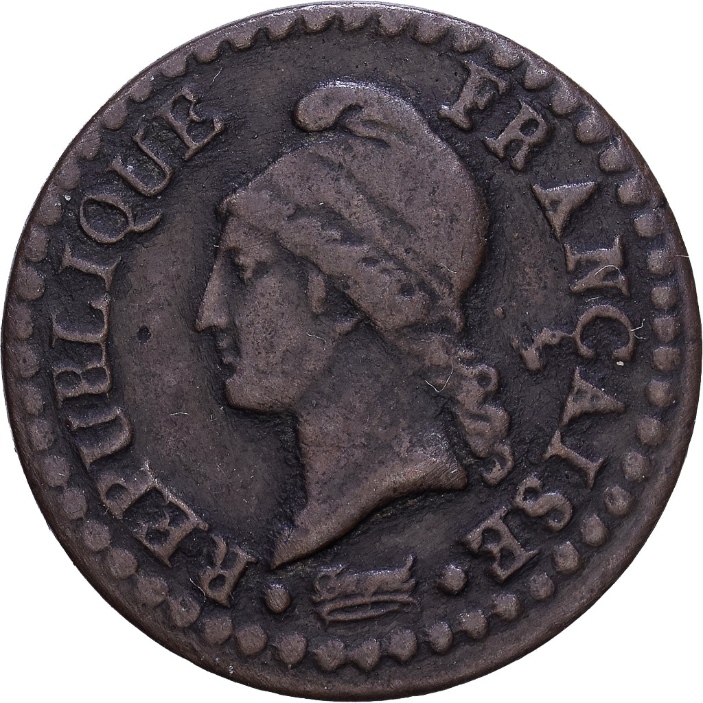 France, Directoire, 1 Centime, Dupré, AN 7 (1798-1799), Paris, Copper