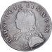 Francia, Louis XV, Ecu aux branches d'olivier, 1728, Bordeaux, Plata, BC+