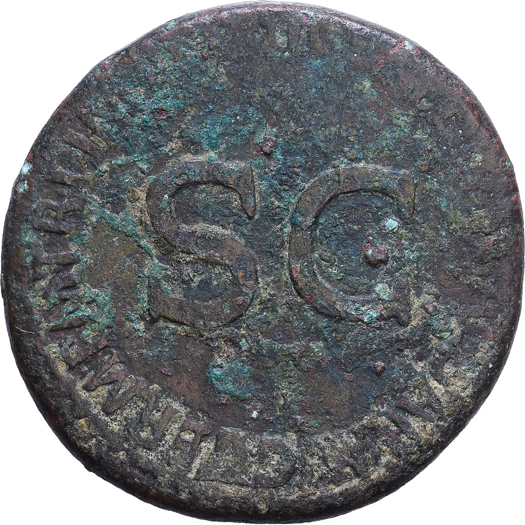 Roman Empire, Germanicus, As, 50-54, Rome, Bronze, F(12-15), RIC:106