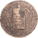 Francia, 2 sols François, ND(1794) - An II, Strasbourg, Bronce, BC, Gadoury:32