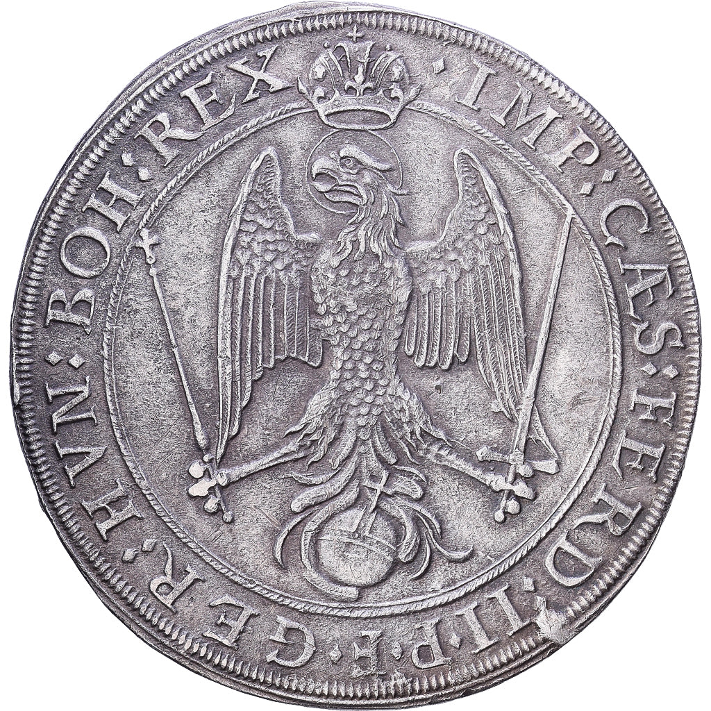 Free city of Augsburg, Ferdinand II, Thaler, 1626, Augsburg, Srebro, AU(50-53)