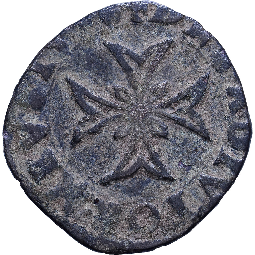 Principauté de Dombes, Henri II de Montpensier, Liard, 1597, Trévoux, Billon