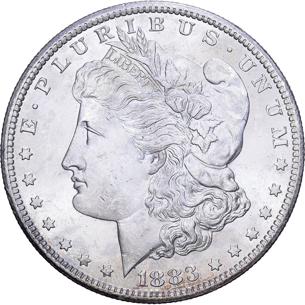 USA, Morgan dollar, 1883, Carson City, Srebro, MS(60-62), KM:110