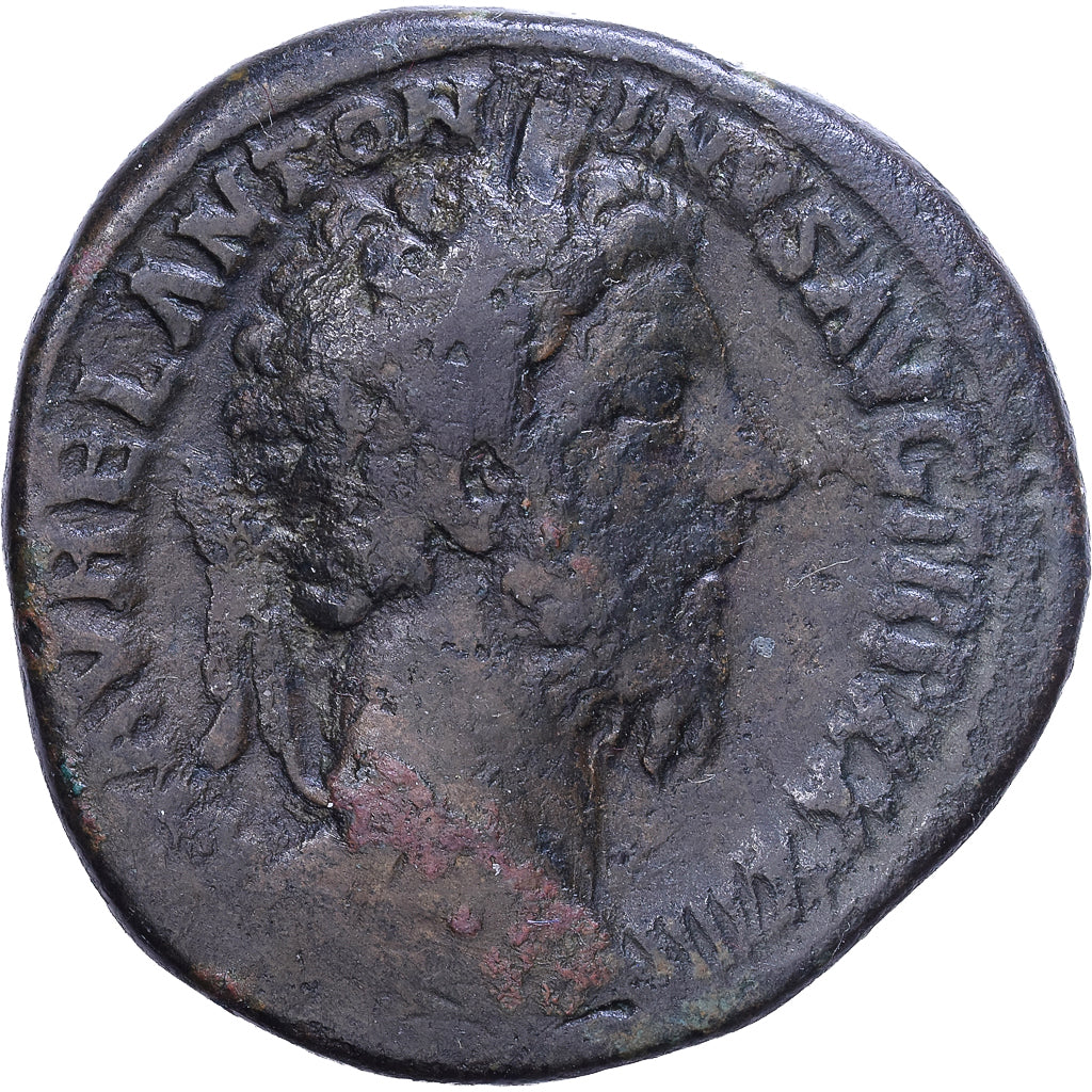 Empire romain, Marc Aurèle, Sesterce, 161-180, Rome, Bronze, TB