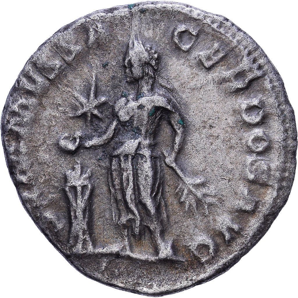 Roman Empire, Elagabalus, Denarius, 222, Rome, Argento, BB, RIC:146