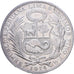 Peru, Sol, 1914, Lima, Silver, AU(50-53), KM:196