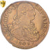 Colombie, Charles IV, 8 Escudos, 1801, Popayan, Or, PCGS, AU50, KM:62