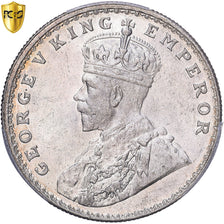 India-Britannica, George V, 1 Rupee, 1920, Calcutta, Argento, PCGS, MS62, KM:524