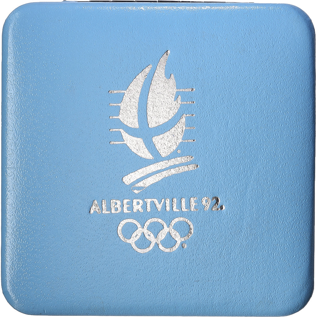França, 100 Francs, 1992 Olympics, Albertville, Figure skating, 1989, MDP