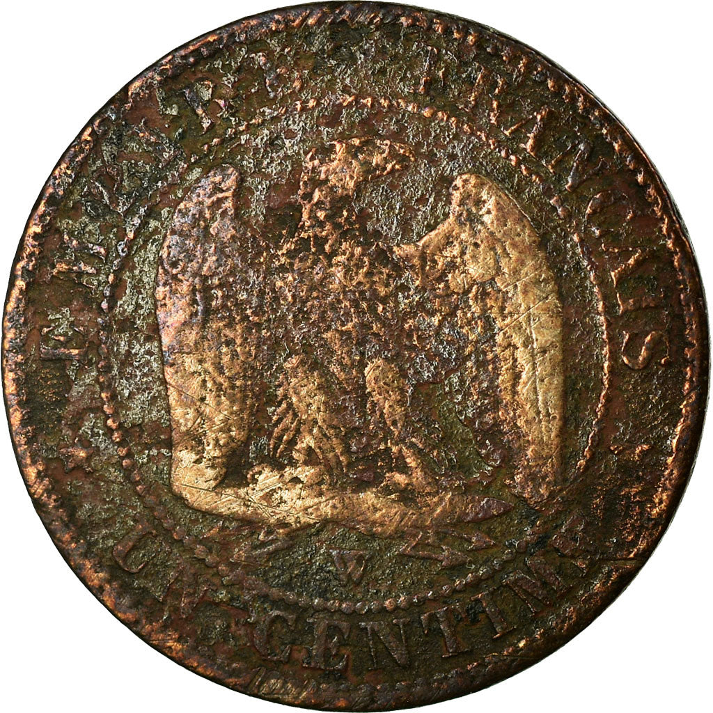 Münze, Frankreich, Napoleon III, Napoléon III, Centime, 1855, Lille, SGE