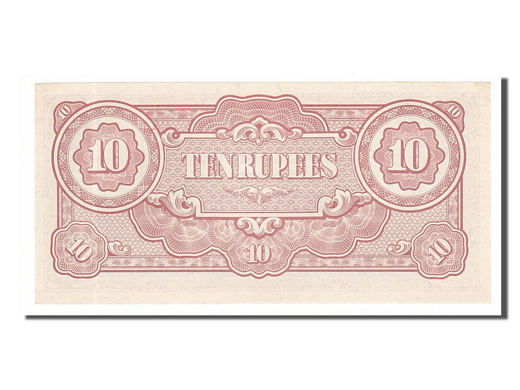 Geldschein, Burma, 10 Rupees, 1942, UNZ-