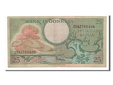 Banknote, Indonesia, 25 Rupiah, 1959, 1959-01-01, VF(30-35)