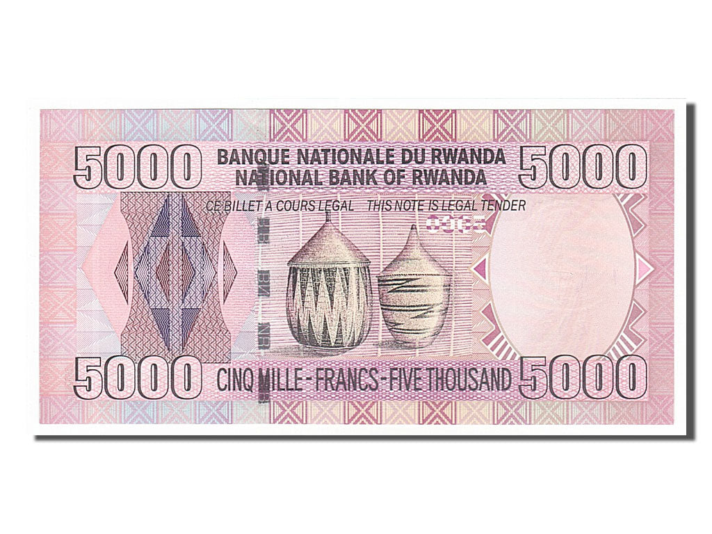 Banknote, Rwanda, 5000 Francs, 2004, 2004-04-01, UNC(65-70)